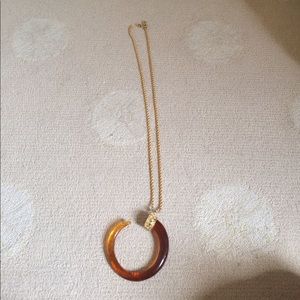 Kenneth Lane horn necklace